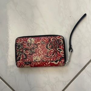 Marc Jacobs red leather wallet